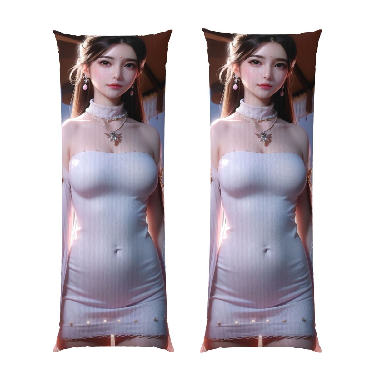 Equal Body Pillowcase, Removable Velvet Equal Body Pillowcase, (excluding Pillow Core)_maomaolike.com