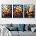 European And American Sailing-themed Home Décor Paintings, Wall Art Posters, Living Room Sofa Backdrop Artwork, Art Exhibition Pieces_maomaolike.com