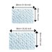 Bathroom Mat Toilet Mat Shower Mat Entrance Rug Absorbent Non-Slip Mat Soft Quick-Dry Machine Washable_maomaolike.com