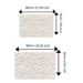 Bathroom Mat Toilet Mat Shower Mat Entrance Rug Absorbent Non-Slip Mat Soft Quick-Dry Machine Washable_maomaolike.com