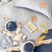 1 Cartoon Milk Velvet Four-Piece Set Thickened Winter Coral Fleece Flannel Cute Children's Sheet Duvet Cover Double Bed_maomaolike.com