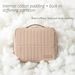 T400 Polyester Quilted Travel Makeup Bag, Dry‑Wet Separation Cosmetic Organizer With Dividers_maomaolike.com