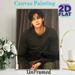 Handsome Korean Male Portrait Painting Poster, Warm-toned Realistic Style Poster, Stylish Wall Decor Ideal For Bedroom, Living Room_maomaolike.com