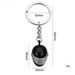 Unisex Creative metal motorcycle helmet keychain small gift mini simulation small toy helmet_maomaolike.com