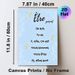 French Être Verb Conjugation Painting Poster, Soft Pastel Style Poster, Gentle Blue Design With Foliage & Sun Accents, Supports French Language_maomaolike.com
