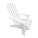Outdoor Or Indoor Wood Children Adirondack Chair,white_maomaolike.com