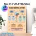 Human Nervous System Painting Poster, Informative Color-coded Educational Diagram Poster, Detailed Nervous System Structure Guide, Suitable For Study_maomaolike.com