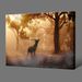 decorative Living Modern Room, Deer Jungle, Hotel, Apartment, Home Decoration, Spray Painting, Minimalist Inne_maomaolike.com