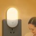 Mini Switch Plug-In Led Eye Protection Night Light Lamp Use For Bedside Baby Feeding Living Room_maomaolike.com