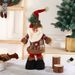 Telescopic Decoration Supplies Snowman Reindeer Figurine Christmas Doll Ornament Window Display_maomaolike.com