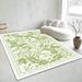 Living Room Rug,Large Rug,Oversized, Gold Leaves Design,Bedroom Rug,Soft And Thick, Machine Washable, Thickened Rug, Bedside Rug,Decorative Indoor Rug_maomaolike.com