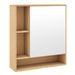 Wall Mounted Bathroom Cabinet With Mirror Single Door For The Bathroom, Living Room Or Entryway_maomaolike.com