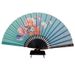 Folding Fan Women's Antique Folding Fan Women's Fan Classical Cotton and Linen Dance Fan Tassel Antique Folding_maomaolike.com