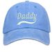 Unisex Washed cotton Alphabet daddy embroidered baseball cap Cotton duck hat Dad hat Hip Hop hat_maomaolike.com