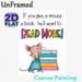 Reading Mouse Themed Painting Poster, Colorful Cartoon Style Mouse & Stacked Books Poster, Inspirational Reading Quote To Foster Reading Interest_maomaolike.com