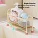 VANFOLA Kitchen Counter & Sink Storage Rack, Drain Holder For Dish Sponge, Cleaning Cloth & Steel Wool, Narrow Side Organizer For Washing Basin_maomaolike.com