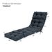 1 Pc Outdoor Lounge Chaise Cushion With String Ties For Garden Poolside_maomaolike.com