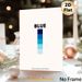 Blue Themed Gradient Painting Poster, Minimalist Text & Color Block Poster, Calming Gradient Design With Descriptive Text, Suitable For Living Room_maomaolike.com