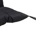Outsunny Tufted Bench Cushions For Outdoor Furniture, 3-Seater Replacement For Swing Chair, Patio Sofa/Couch, Overstuffed, Includes Backrest, Black_maomaolike.com