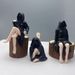 Black Robe Queen Halloween Mysterious Bookshelf Desktop Decoration Figurine_maomaolike.com