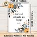 Bible Verse Painting Poster, Soft-toned Floral Framed Scripture Poster, Inspirational Religious Quote Suitable For Living Room, Bedroom And Prayer_maomaolike.com