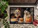 Golden Retriever Fall Kitchen Pumpkins Doormat Front Door Mat Indoor Outdoor Rugs For Entryway, Non Slip Washable Low Pile, 24H X 36W_maomaolike.com