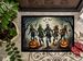 Zombies Spooky Halloween Doormat Front Door Mat Indoor Outdoor Rugs For Entryway, Non Slip Washable Low Pile, 24H X 36W_maomaolike.com