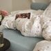 Wholesale INS Fresh All-Cotton American Pastoral Style 4-Piece Nude Color Small Floral Bedding For Homestay Apartment Pure Cotton_maomaolike.com