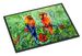 Fred And Freda Parrots Doormat Front Door Mat Indoor Outdoor Rugs For Entryway, Non Slip Washable Low Pile, 24H X 36W_maomaolike.com