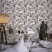 Soft Floral Wallpaper – Peel & Stick Removable Waterproof Wall Decor For Bedroom Living Room_maomaolike.com
