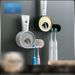 Light Luxury Toothbrush Holder Automatic Toothpaste Squeezer Wall-mounted Punch-free Children's Toothbrush Hanger Chattering_maomaolike.com