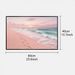 Art Beach Ocean Landscape Print Tropical Sea Waves Picture For Living Room Office Wall Hanging 40x60cm Framed_maomaolike.com