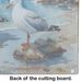 Gulls Scavenging Glass Cutting Board Decorative Tempered Glass Kitchen Cutting And Serving Board Large Size Chopping Board_maomaolike.com