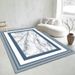 Living Room Rug Large Size Gorgeous Gold Frame Design Bedroom Rug Plush Thickened Machine Washable Thickened Underlay Interior Decorative Rug_maomaolike.com