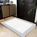 Living Room Rug Large Size Gorgeous Gold Frame Design Bedroom Rug Plush Thickened Machine Washable Thickened Underlay Interior Decorative Rug_maomaolike.com