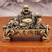 Brass Maitreya Statue Ruyi Blessing Shop Ancestral Hall Worship Smiling Offering Buddha Gift Ornament Wholesale_maomaolike.com