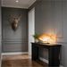 Console Table, Wood Sofa Table Hallway Table With Double Pedestal_maomaolike.com