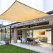 Beige Rectangle Square Sun Shade 90% UV Blocking Breathable Vinyl Mesh Fabric For Outdoor Greenhouse Covers Plants Heavy Duty Commercial And Residential_maomaolike.com