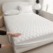 Waterproof And Urine Proof Mattress Cover Single Piece Quilted Thickened Simmons Mattress Protector Dustproof Bed Sheet Bedspread Bed Cover_maomaolike.com