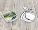 Blue Heron Stalking Prey Compact Mirror Decorative Travel Makeup Mirror For Women Girls Gifts Pocket Makeup Mirror Folding Handheld_maomaolike.com