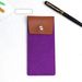 Unisex Leather felt glasses bag Simple felt bag sunglasses storage bag_maomaolike.com