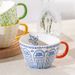 Irregular Ceramic Mug High Value Coffee Cup Breakfast Oatmeal Cup Milk Cup_maomaolike.com