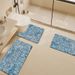 Bathroom Mat Toilet Mat Shower Mat Entrance Rug Absorbent Non-Slip Mat Soft Quick-Dry Machine Washable_maomaolike.com