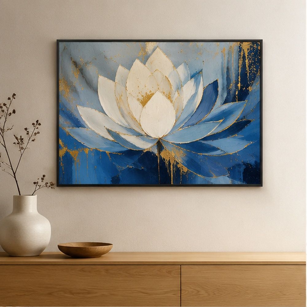 Art Beach Ocean Landscape Print Tropical Sea Waves Picture For Living Room Office Wall Hanging 40x60cm Framed_maomaolike.com