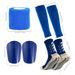 adult thickened knee high football socks shin guards set men and women dotted anti slip socks combination_maomaolike.com