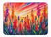 Gladiolus In Color Memory Foam Kitchen Mat Machine Washable Anti-Fatigue Mat Cushion Comfort Bath Mat Or Kitchen Rug_maomaolike.com