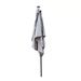 10 X 6.5Ft Rectangular Patio Solar LED Lighted Outdoor Market Umbrellas With Crank And Push Button Tilt For Garden Shade Swimming Pool_maomaolike.com