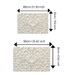 Bathroom Mat Toilet Mat Shower Mat Entrance Rug Absorbent Non-Slip Mat Soft Quick-Dry Machine Washable_maomaolike.com