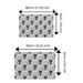 Bathroom Mat Toilet Mat Shower Mat Entrance Rug Absorbent Non-Slip Mat Soft Quick-Dry Machine Washable_maomaolike.com