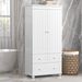 Tall Storage Cabinet With Three Drawers For Bathroom/Office_maomaolike.com